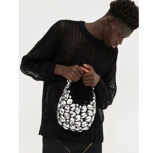 Published By - Stone Cloud Silver Shoulder Bag